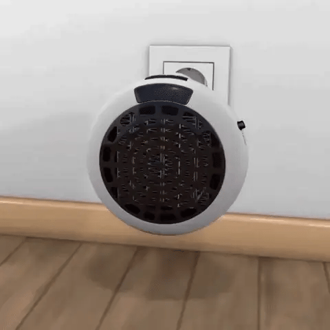 Calefactor termocerámico portatil
