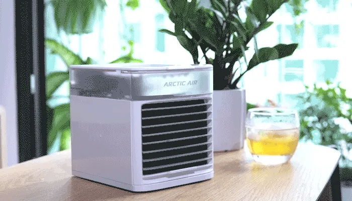 Mini climatizador portátil