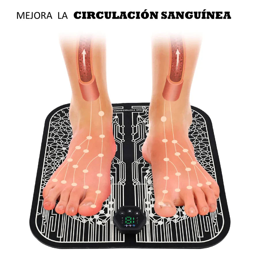 Masajeador de pies electroestimulador