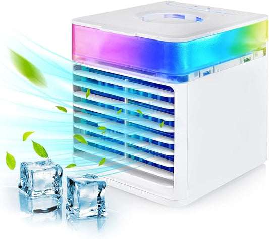 Mini climatizador portátil