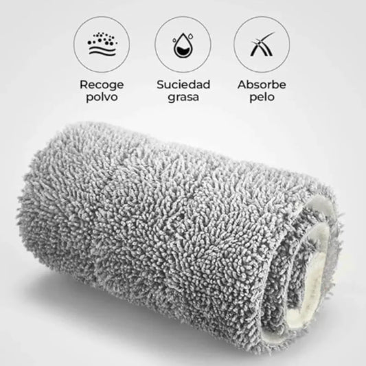 Mopa rectangular con spray