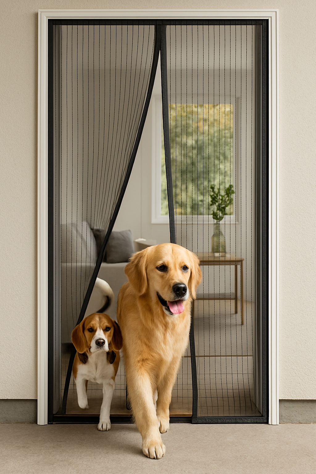 Cortina Mosquitera Para Puertas