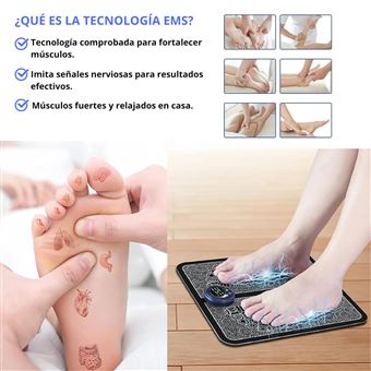 Masajeador de pies electroestimulador